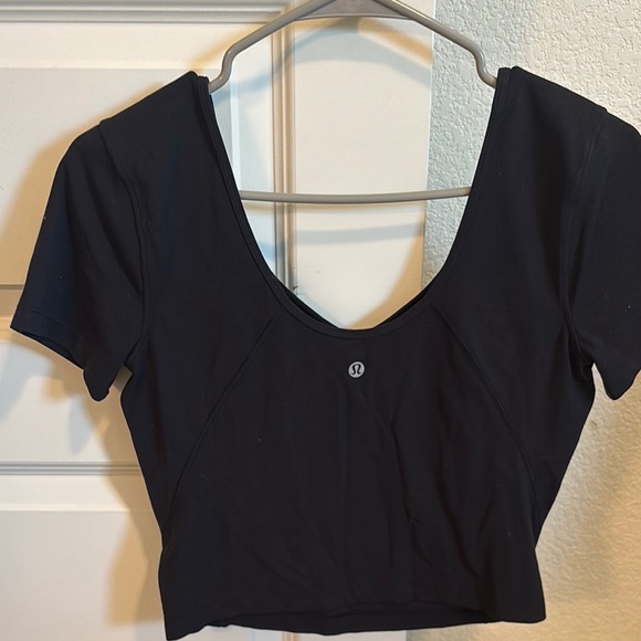 Lululemon Align Black Short Sleeve - Picture 2 of 2
